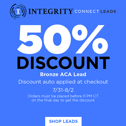 IntegrityCONNECT Bronze ACA Leads Promo!