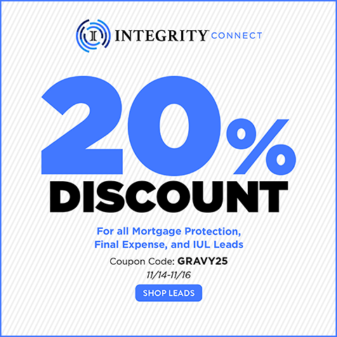 Mortgage Protection, Final Expense and IUL Leads Promo