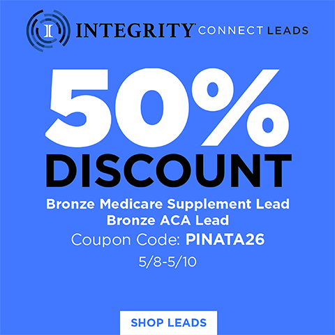 IntegrityCONNECT Bronze Medicare Supplement and ACA Leads Promo!