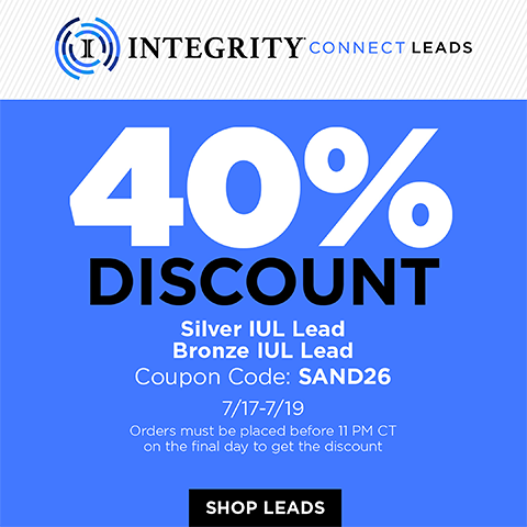 Integrity Connect Silver and Bronze IUL Leads Promo!
